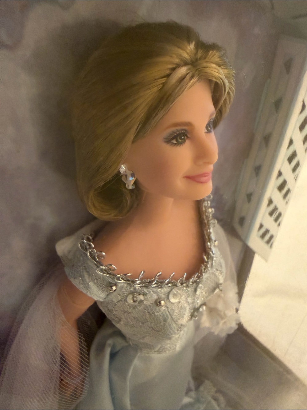 Mattel Marlena Evans Doll Light Blue Evening Gown - Picture 4 of 16